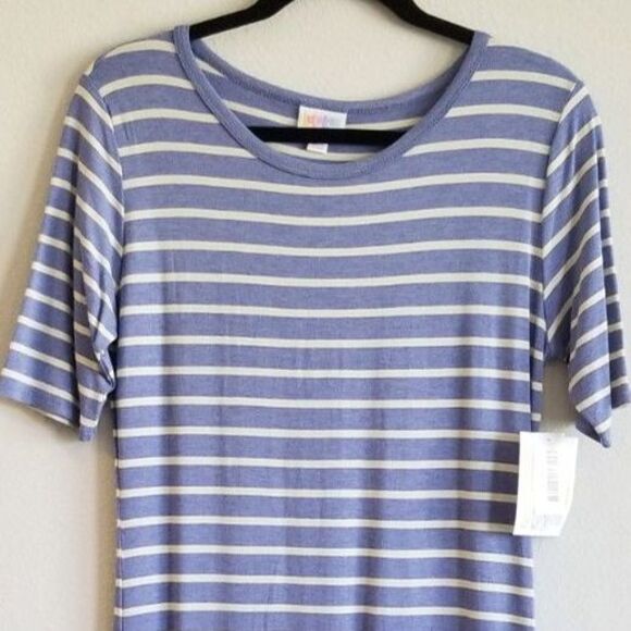 LuLaRoe Medium Julia Dress - Picture 3 of 6